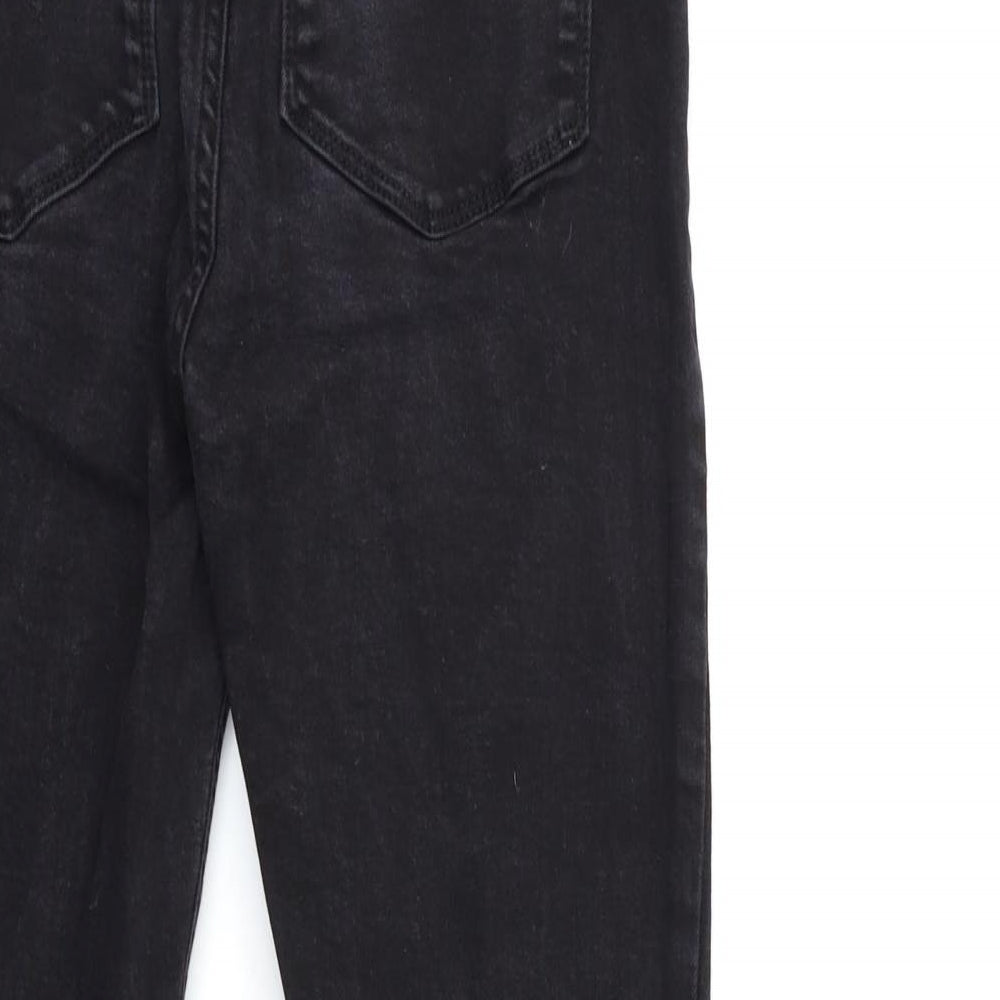 Very Womens Black Denim Skinny Jeans Size 10 L26 in