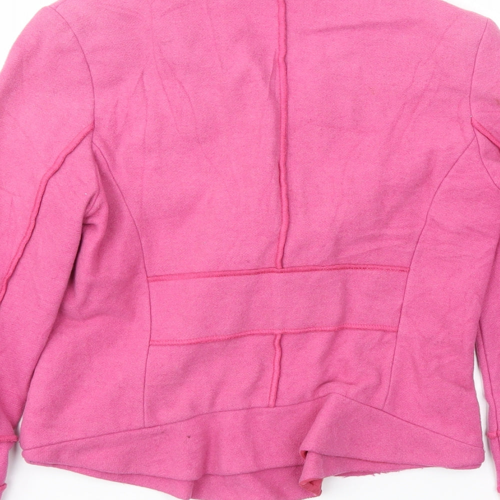 Bellissima Womens Pink Jacket Blazer Size 12