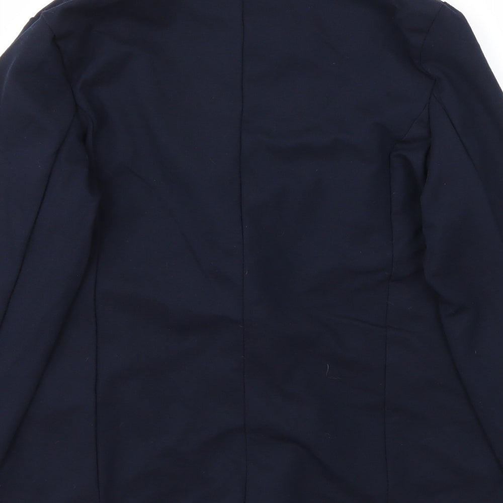 New Look Womens Blue Jacket Blazer Size 10