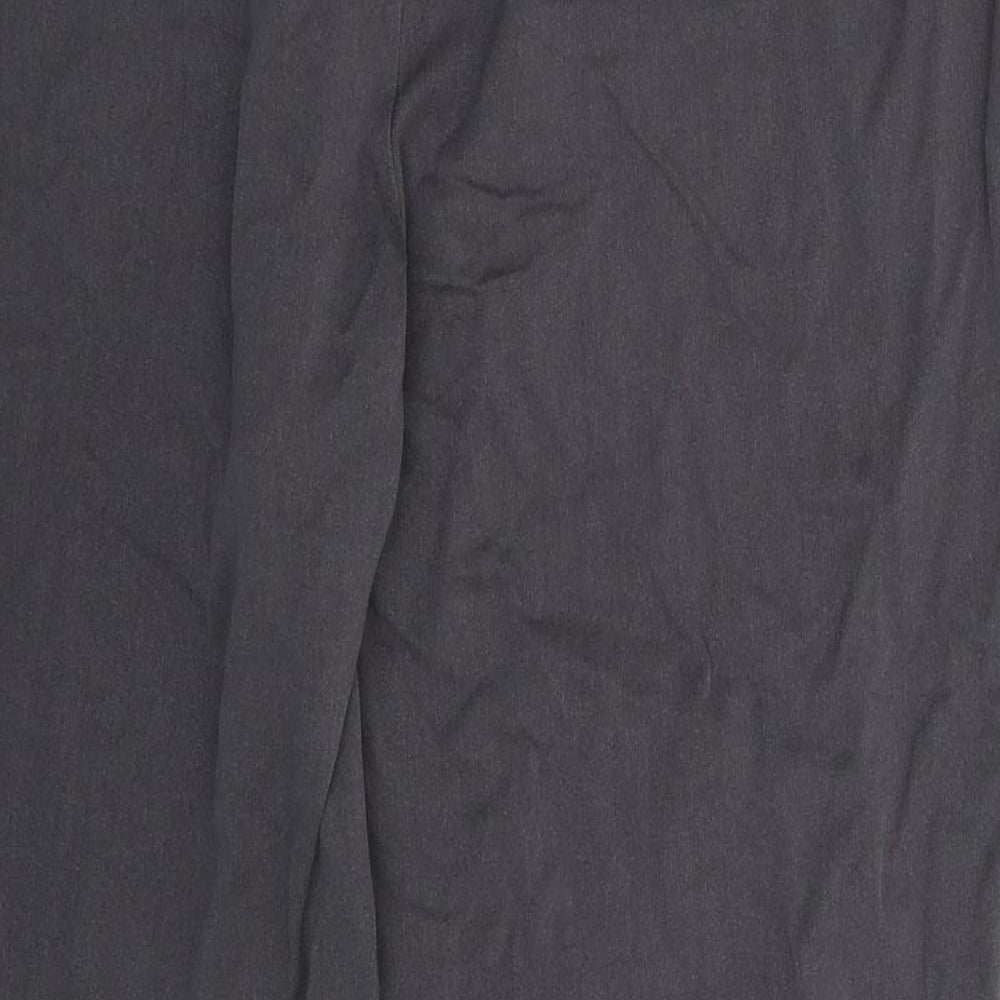 Marks and Spencer Womens Grey Trousers Size 16 L26 in