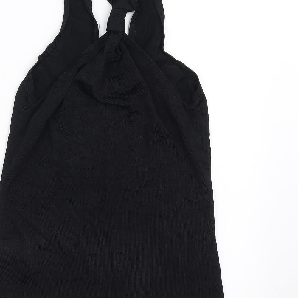 NEXT Womens Black Basic Blouse Size 10