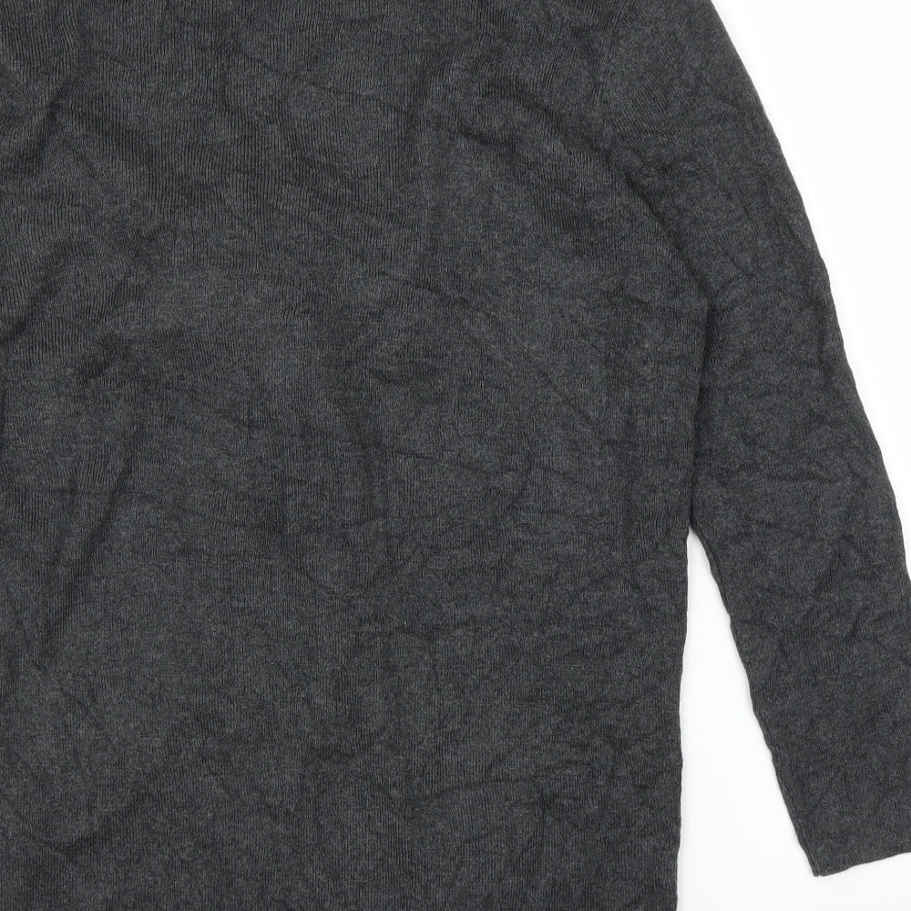 Monsoon Womens Grey Cardigan Jumper Size M