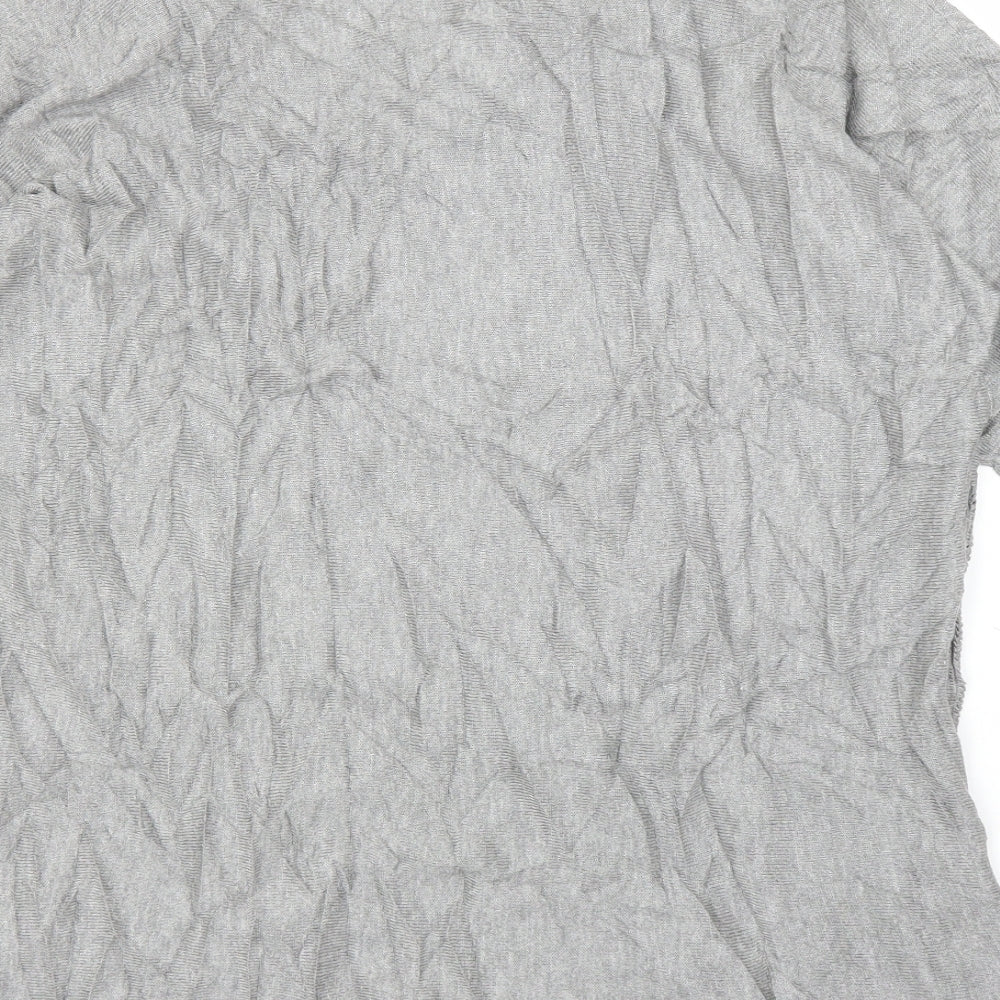 Papaya Womens Grey Basic Blouse Size M