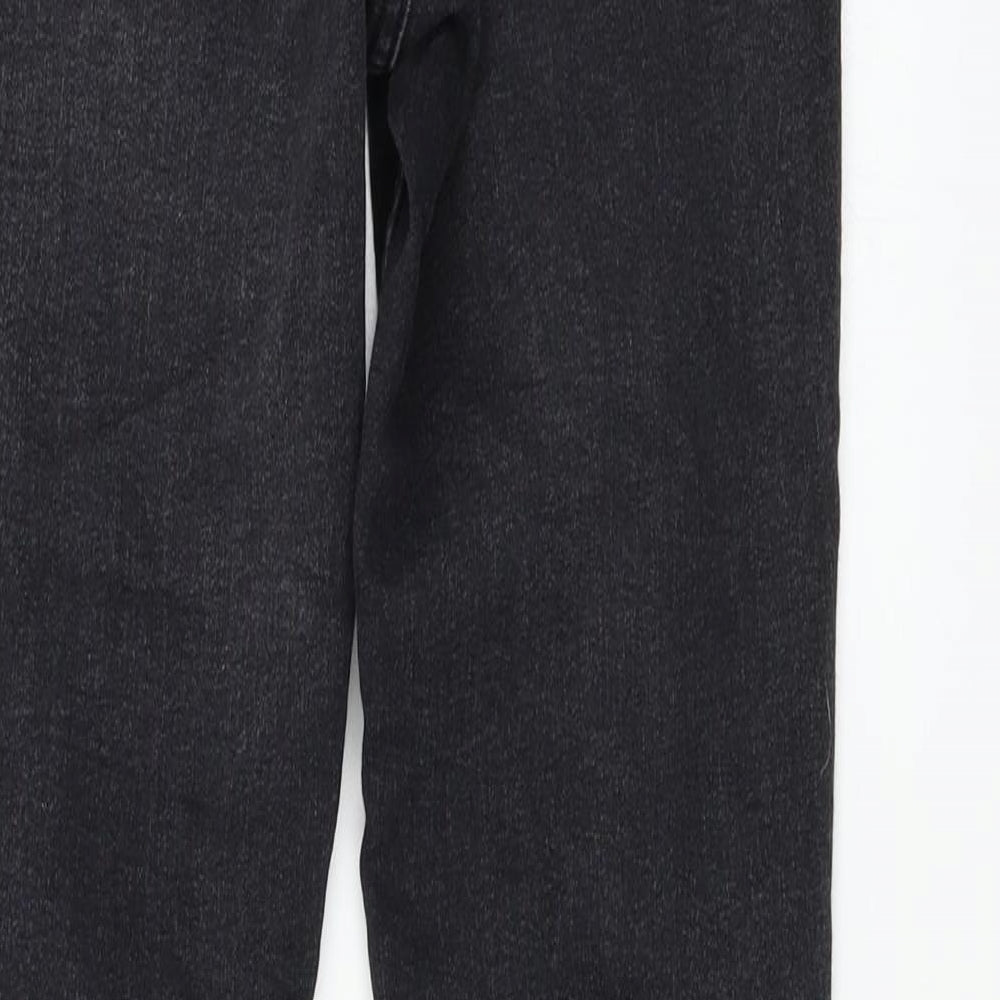 H&M Womens Black Skinny Jeans Size 8 L27 in
