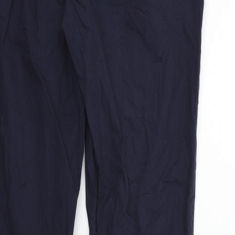 NEXT Womens Blue Sweatpants Trousers Size 10 L31 in