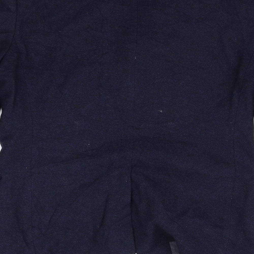 Red Herring Womens Blue Jacket Blazer Size 38