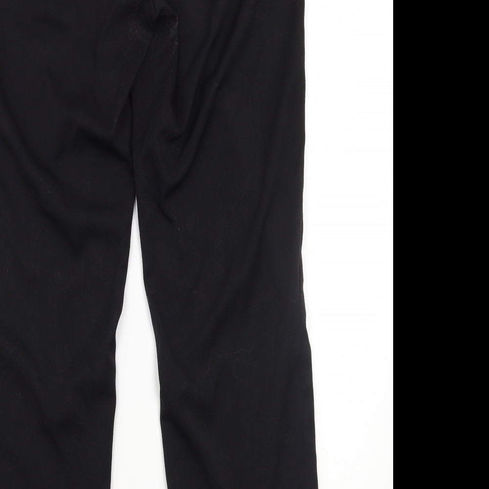 TU Womens Black Trousers Size 14 L29 in