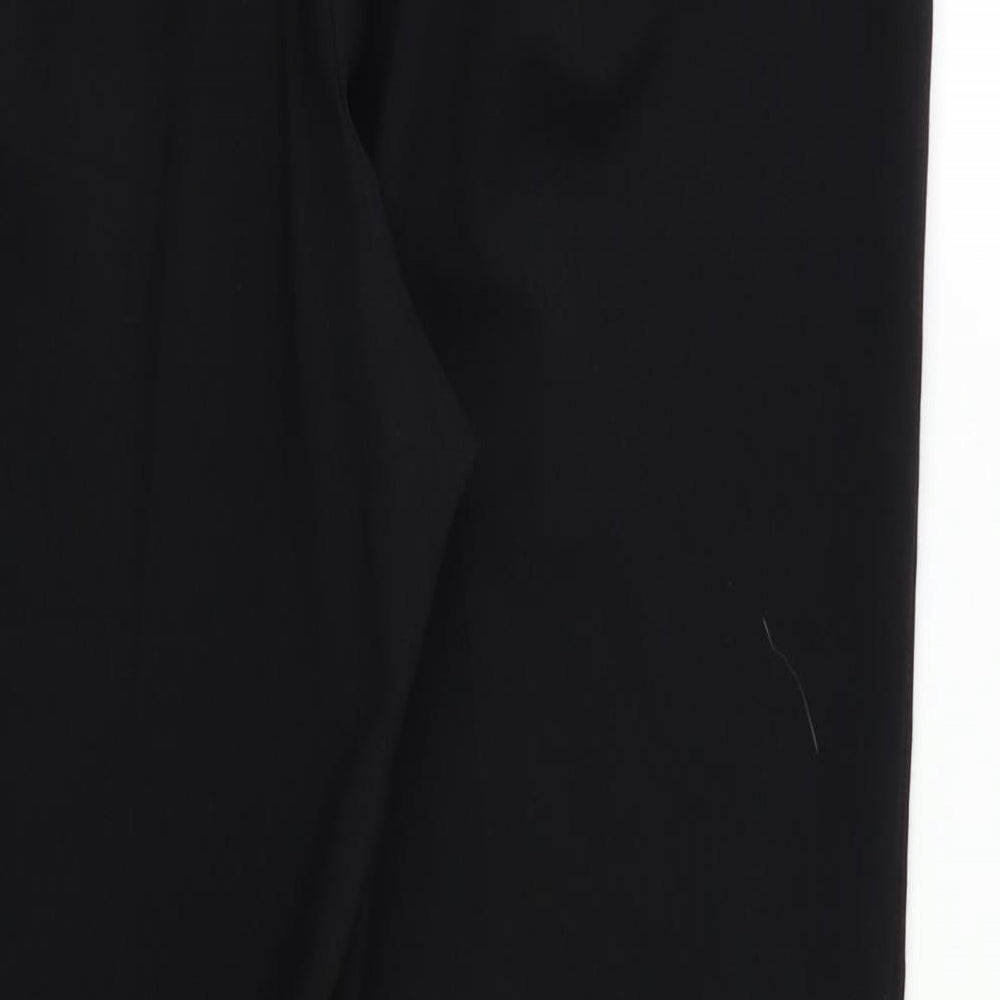 Papaya Womens Black Dress Pants Trousers Size 14 L26 in