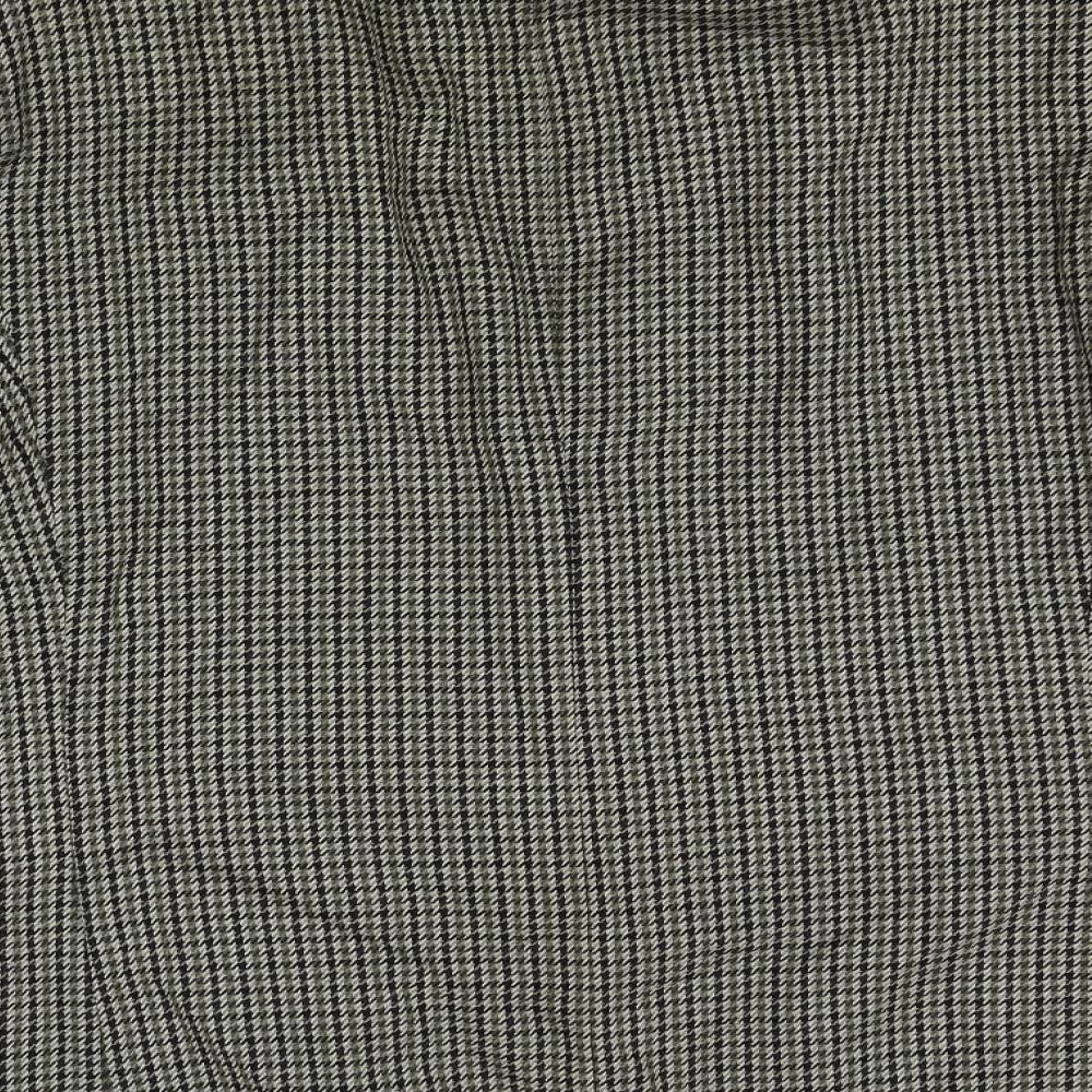 M&S Mens Beige Houndstooth Jacket Blazer Size M