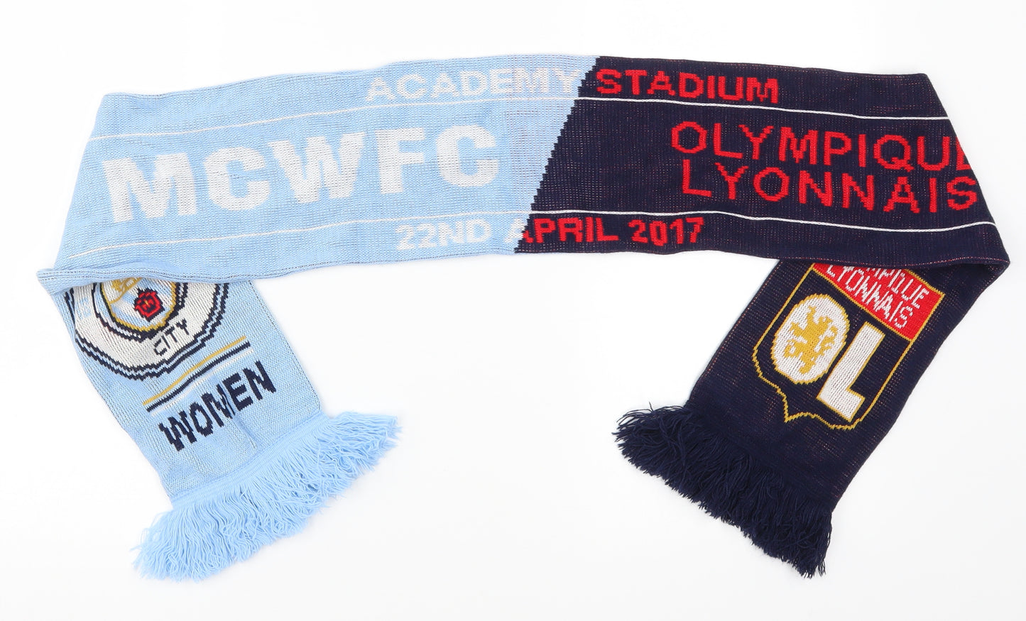 Preworn Football Scarf 55 in 7 in - MCWFC