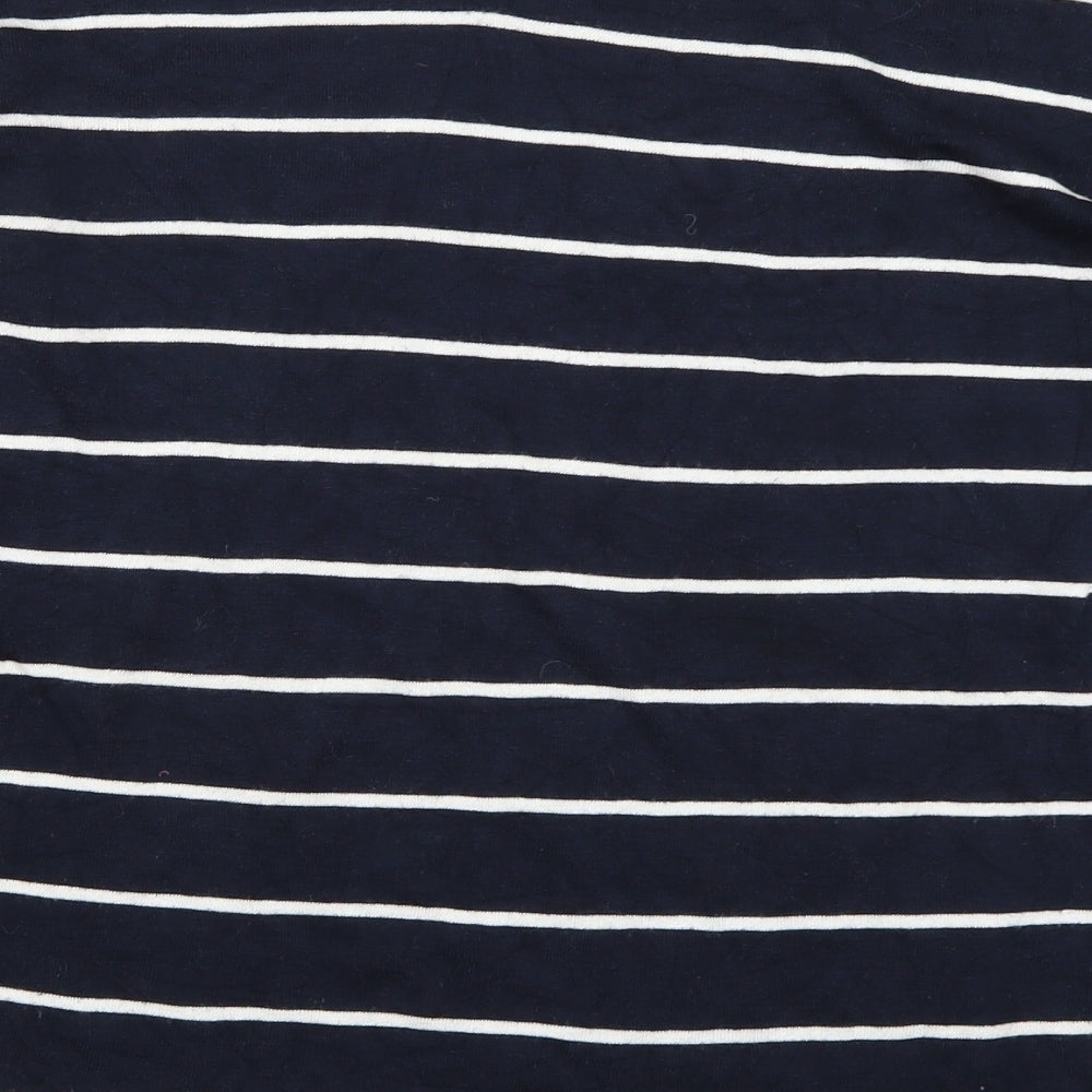 Atmosphere Womens Blue Striped Knit Pullover Jumper Size 14