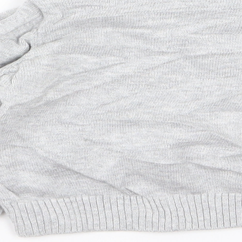 Primark Girls Grey Pullover Jumper Size 3-6 Months