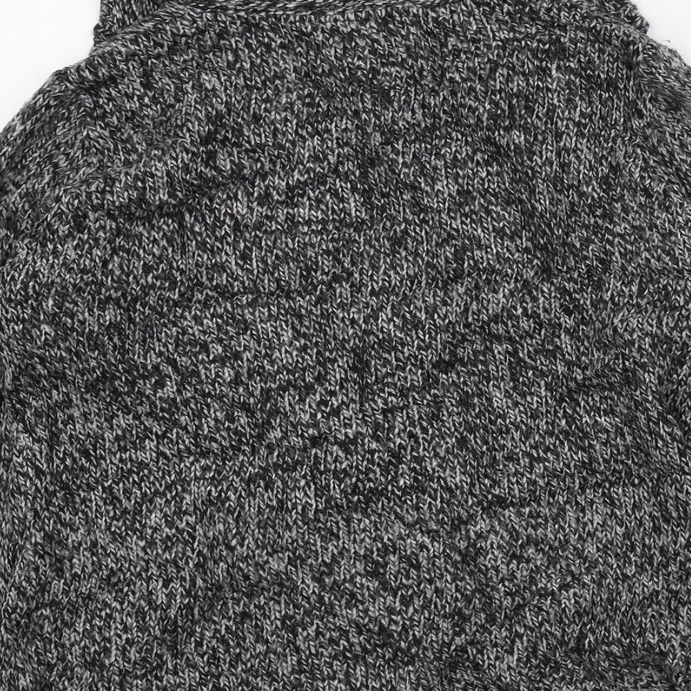 M&S Womens Black Cardigan Jumper Size 16