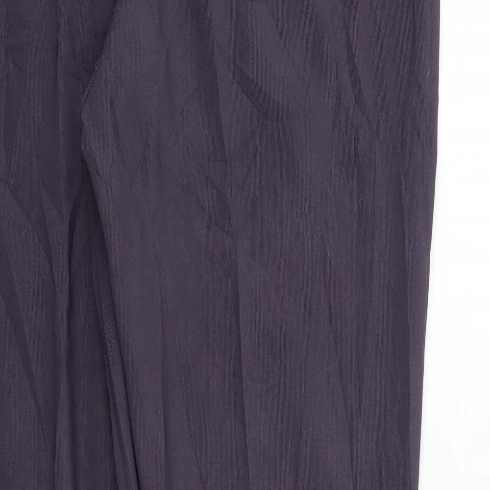 ananor Womens Purple Trousers Size 20 L28 in
