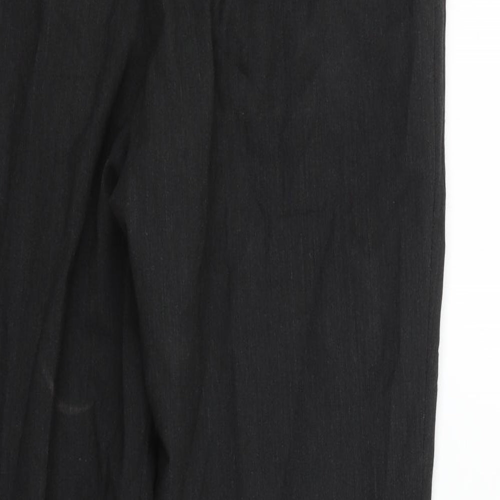 Marks and Spencer Womens Black Trousers Size 34 in L31 in