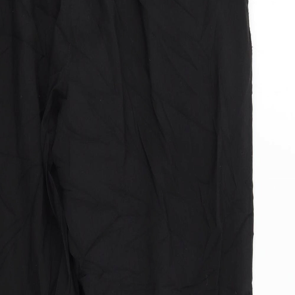 Marks and Spencer Womens Black Trousers Size 34 in L29 in
