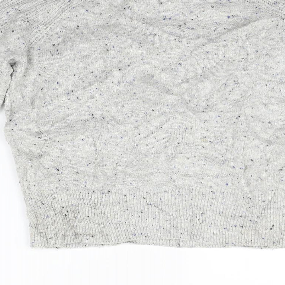 Marks and Spencer Womens Grey Pullover Jumper Size S