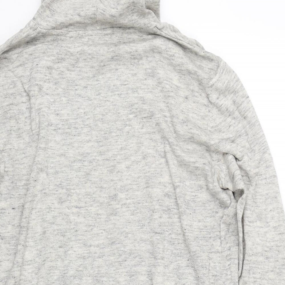 H&M Womens Grey Pullover Hoodie Size L
