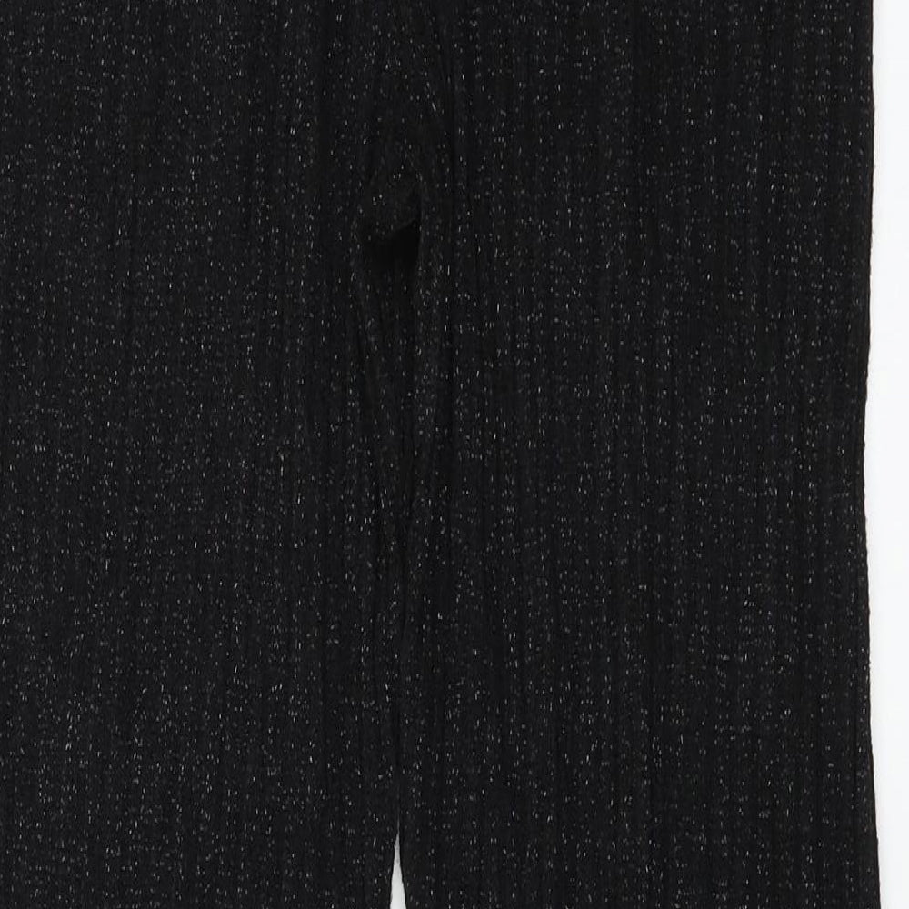 Zara Womens Black Trousers Size S L21 in