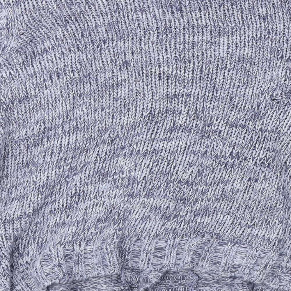 BM Womens Blue Cardigan Jumper Size XL