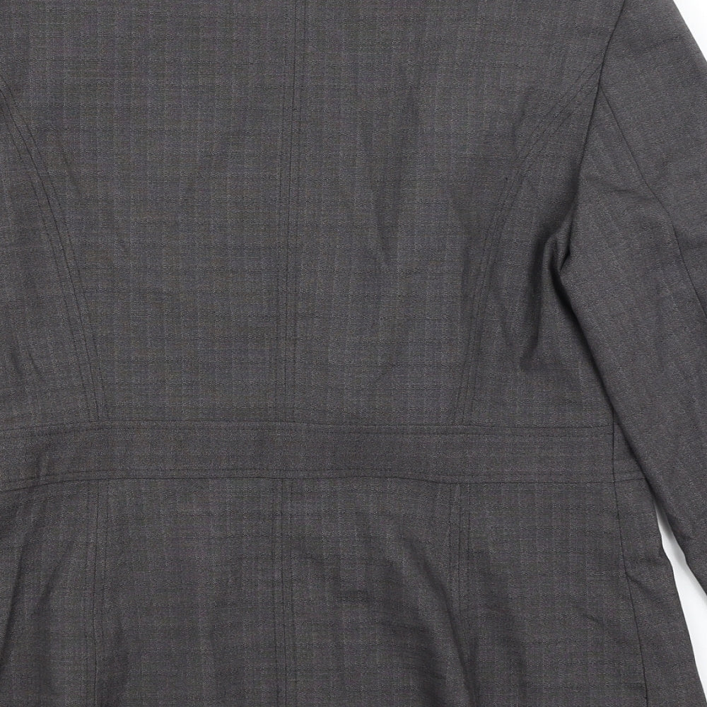 NEXT Womens Grey Jacket Blazer Size 14