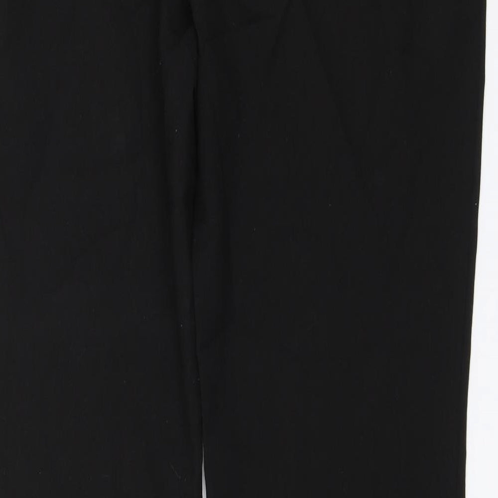 Papaya Womens Black Dress Pants Trousers Size 12 L26 in