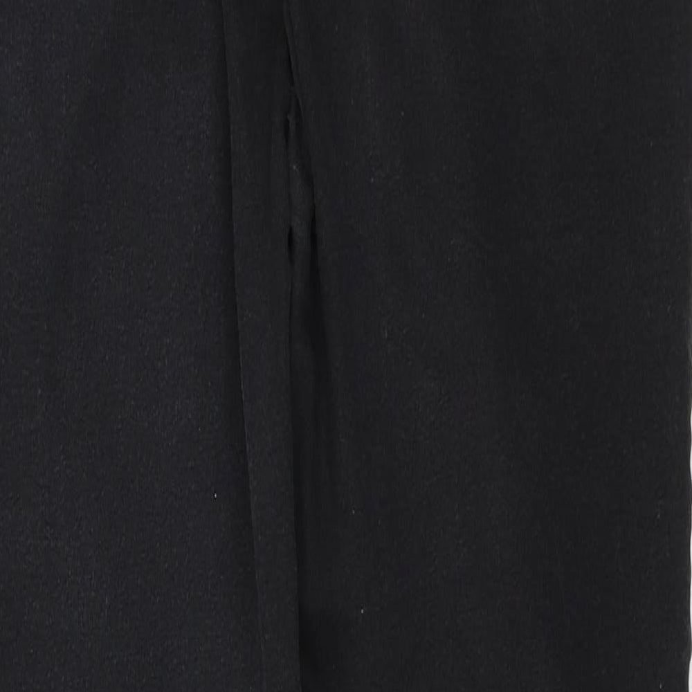 Miss Denim Womens Black Denim Skinny Jeans Size 14 L27 in