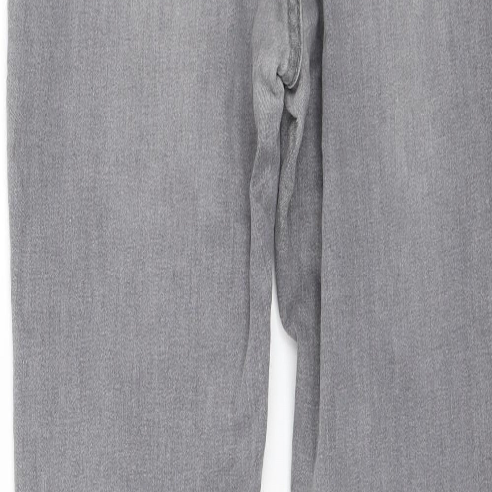 Gold SK Womens Grey Denim Skinny Jeans Size 10 L26 in