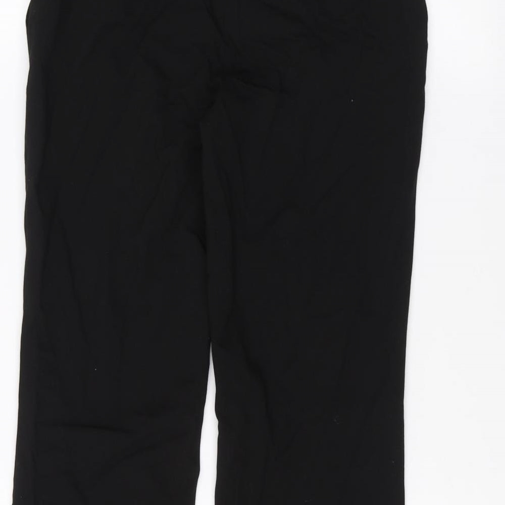 TU Womens Black Trousers Size 8 L28 in