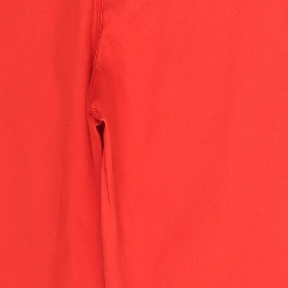 Primark Womens Orange Jegging Leggings Size 14 L23 in