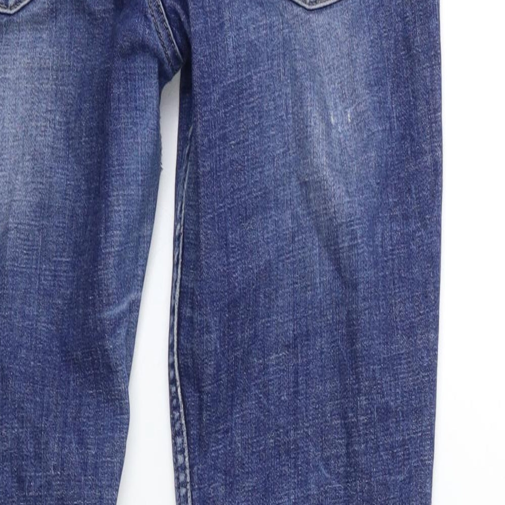 Marks and Spencer Womens Blue Denim Skinny Jeans Size 30 in L29 in