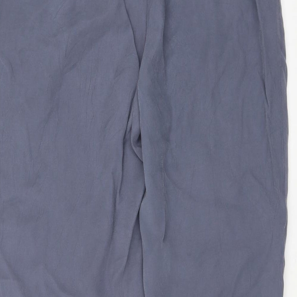 VILA Womens Blue Trousers Size 10 L27 in