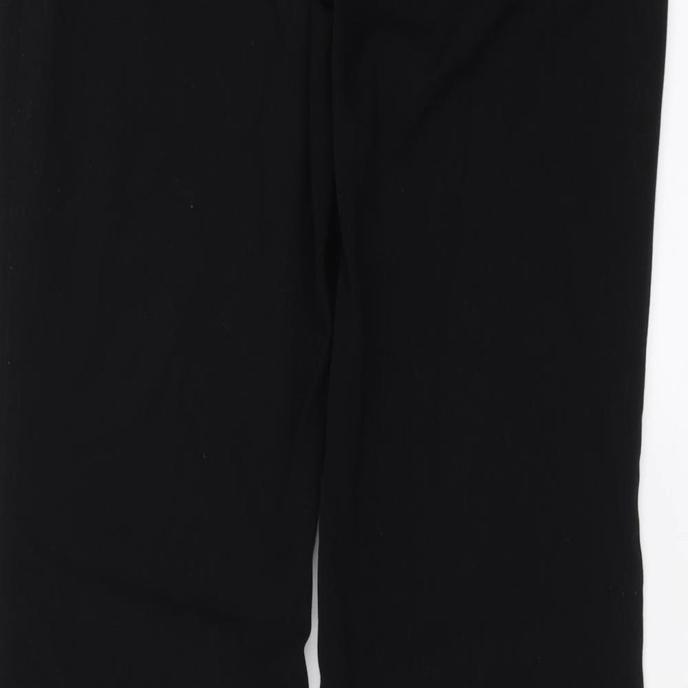 TruTex Womens Black Trousers Size 30 in L30 in