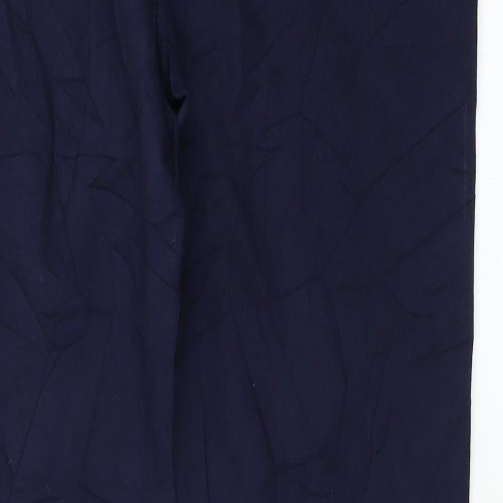 Apricot Womens Blue Trousers Size 10 L25 in