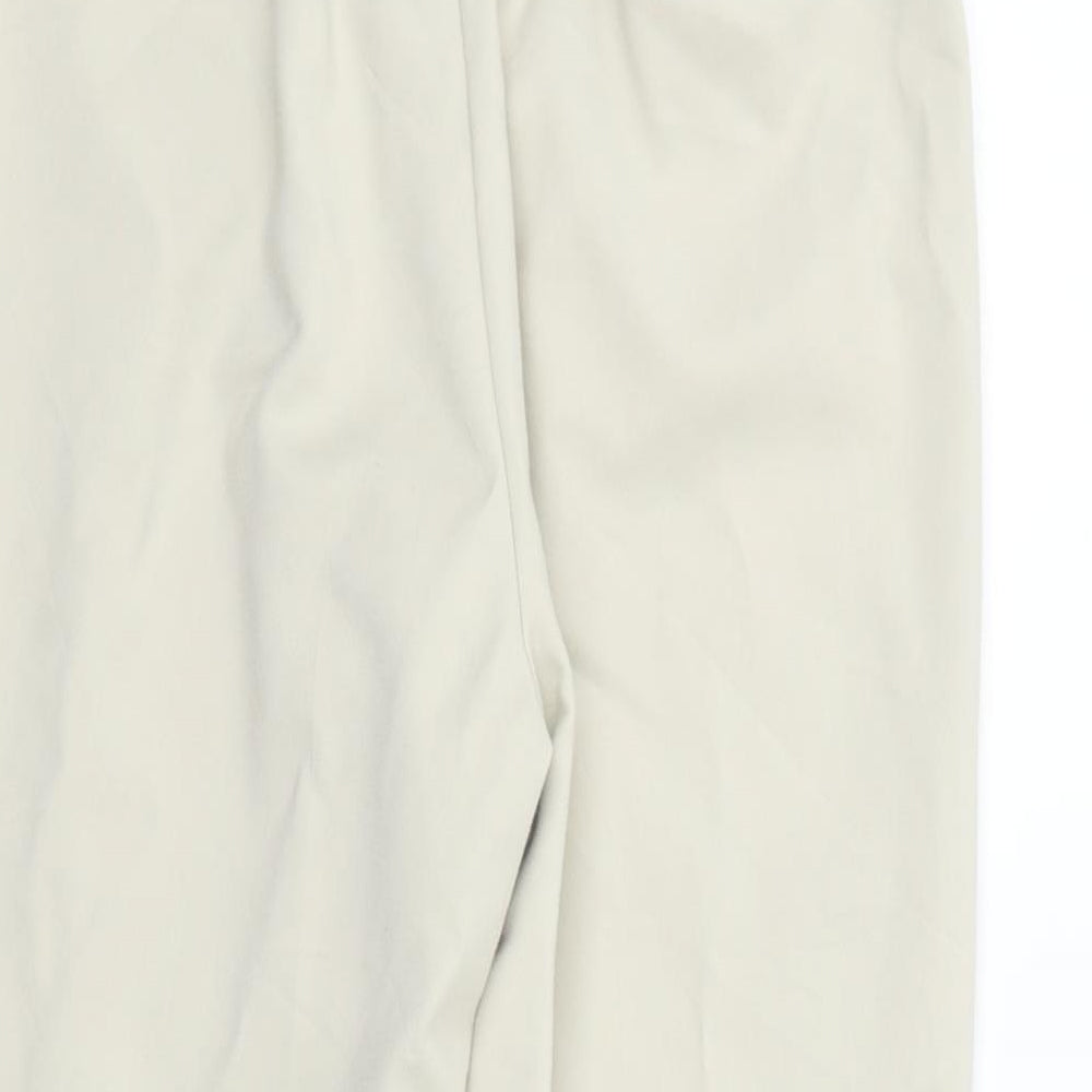 Marks and Spencer Womens Beige Trousers Size 12 L24 in