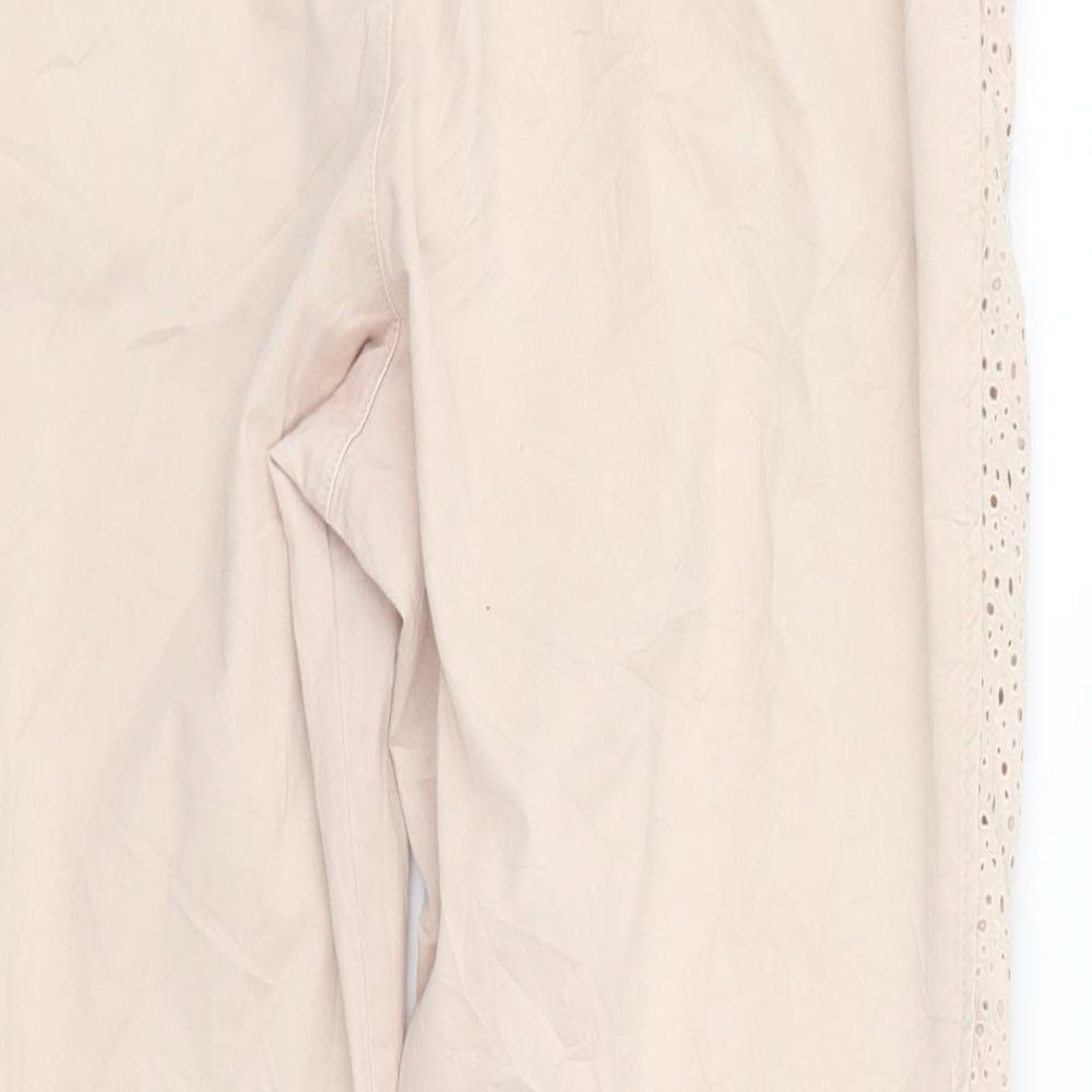 Gap Womens Beige Trousers Size 16 L25 in