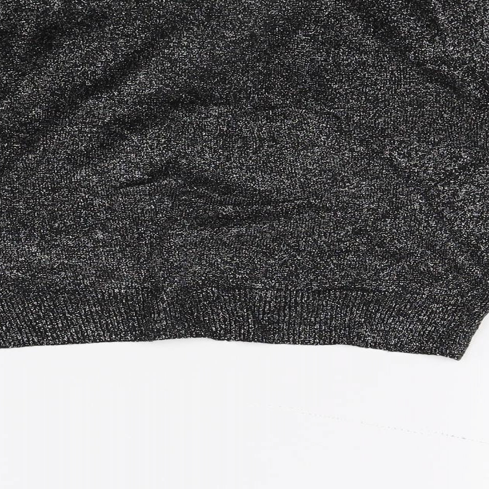 Miss evie Girls Silver Cardigan Jumper Size 14-15 Years