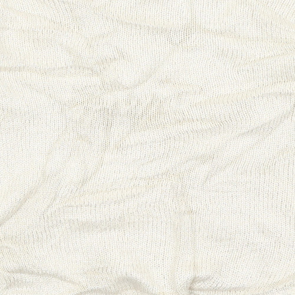 Gap Kids Girls Ivory Pullover Jumper Size 8 Years - Be One Of A Kind
