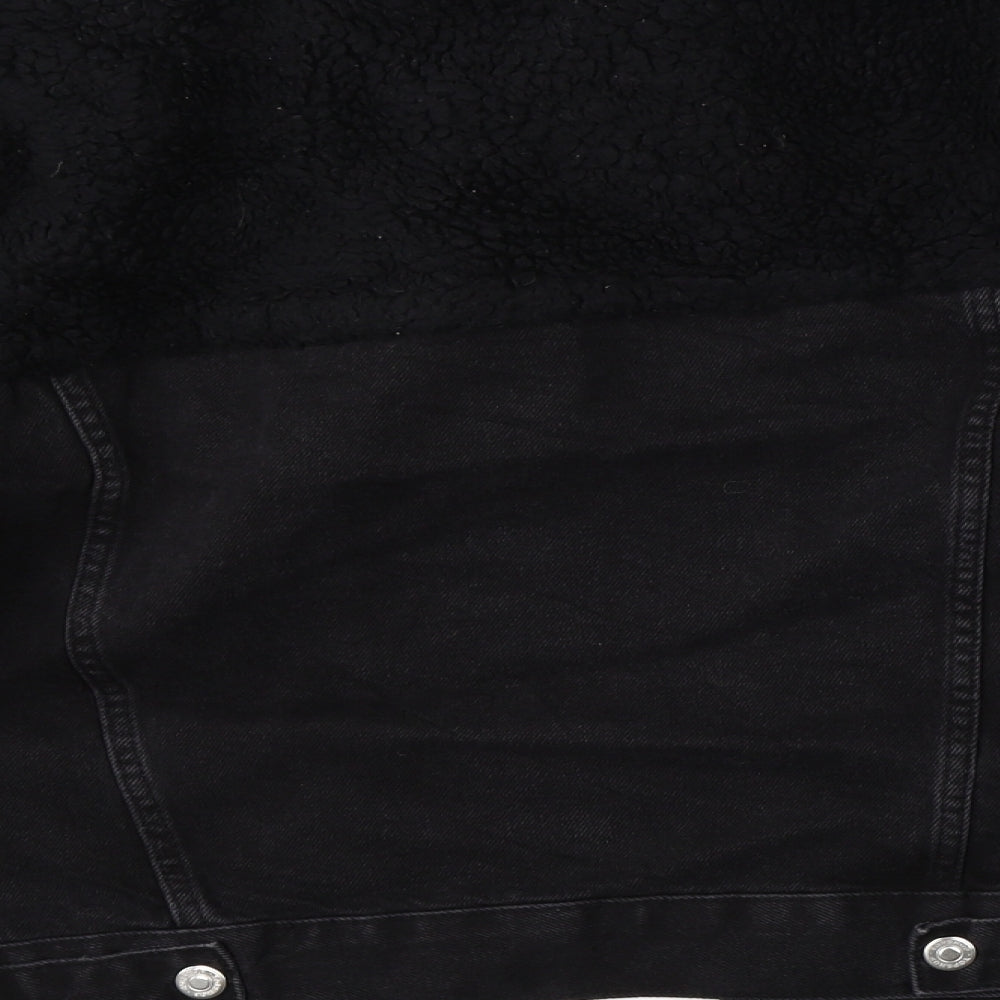 Topshop Womens Black Jacket Size 8