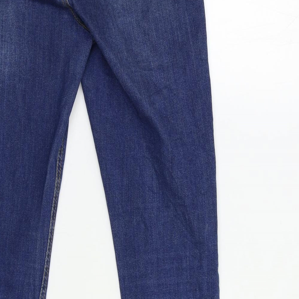 Preworn Womens Blue Denim Skinny Jeans Size 26 in L28 in