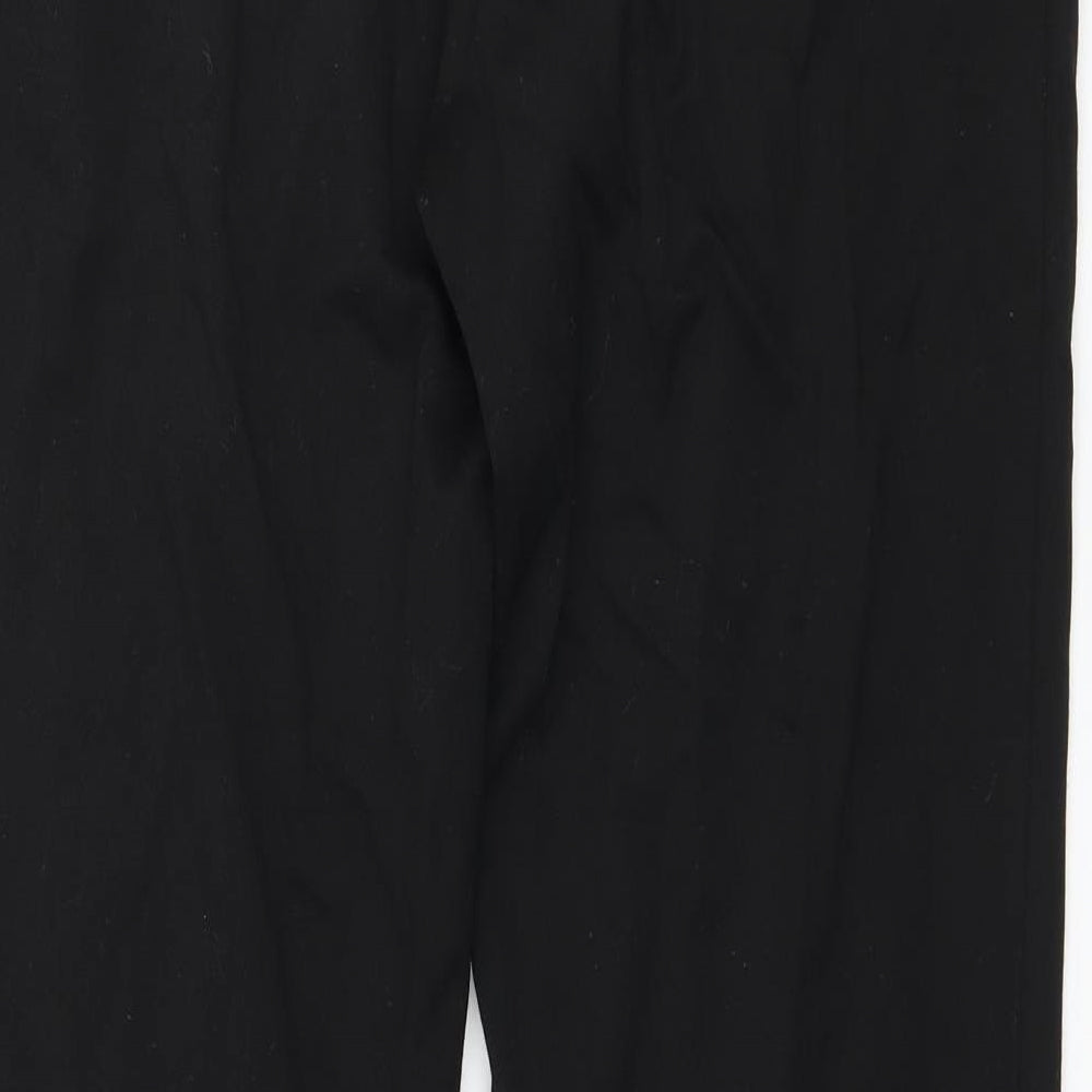 The Collection Womens Black Trousers Size 10 L30 in