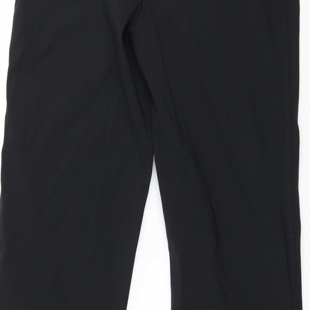 Oasis Womens Black Trousers Size 12 L31 in
