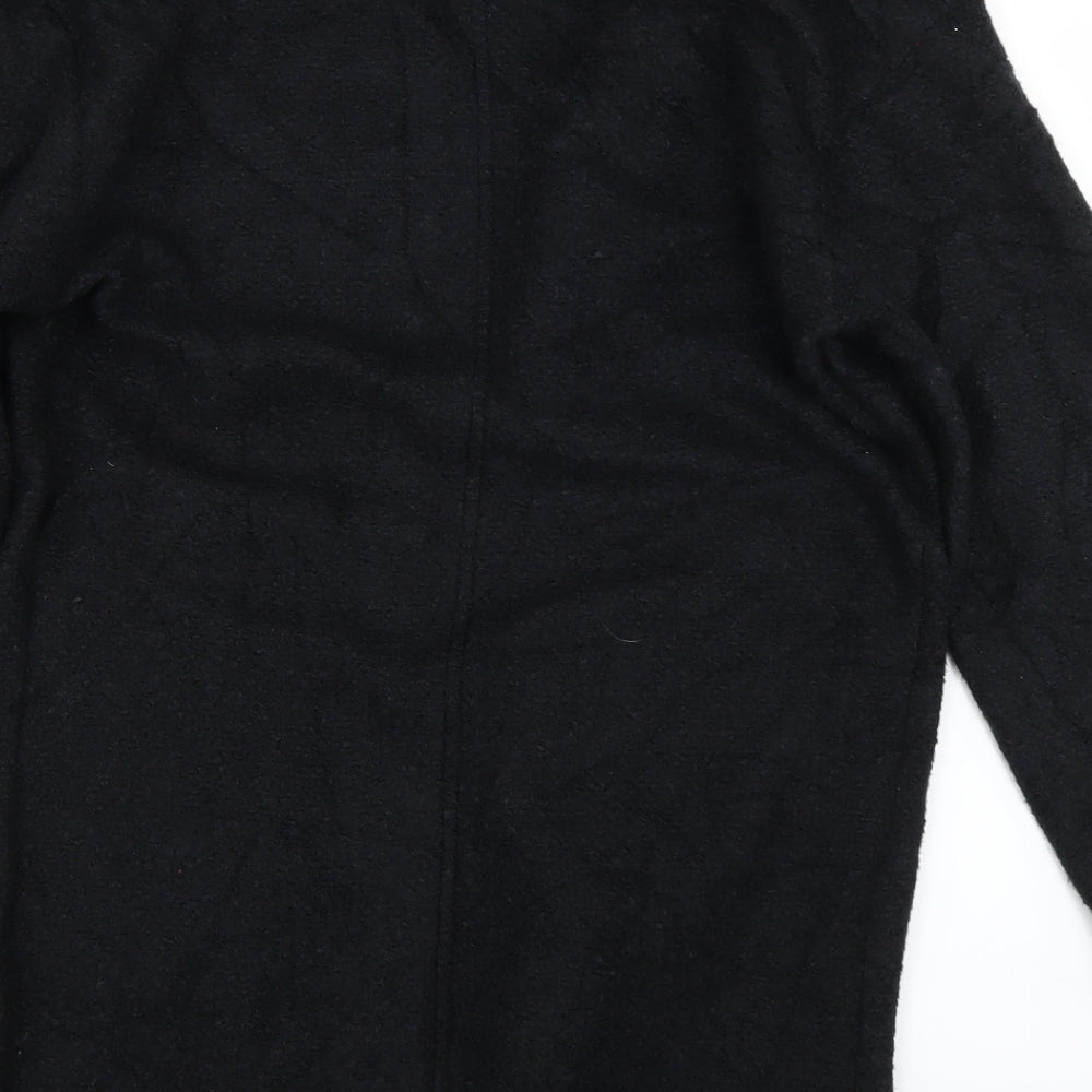 M&S Womens Black Cardigan Jumper Size 8