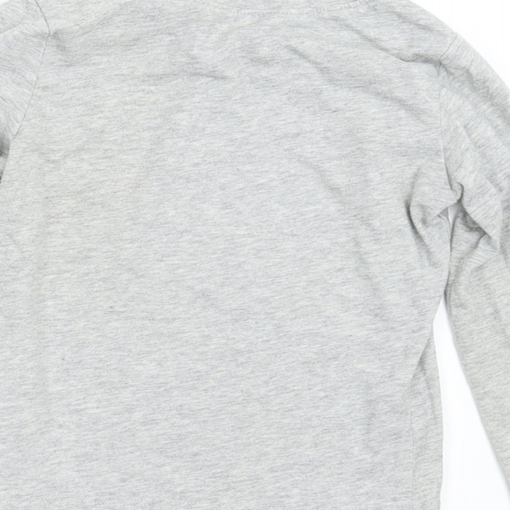 H&M Boys Grey Basic T-Shirt Size 2 Years