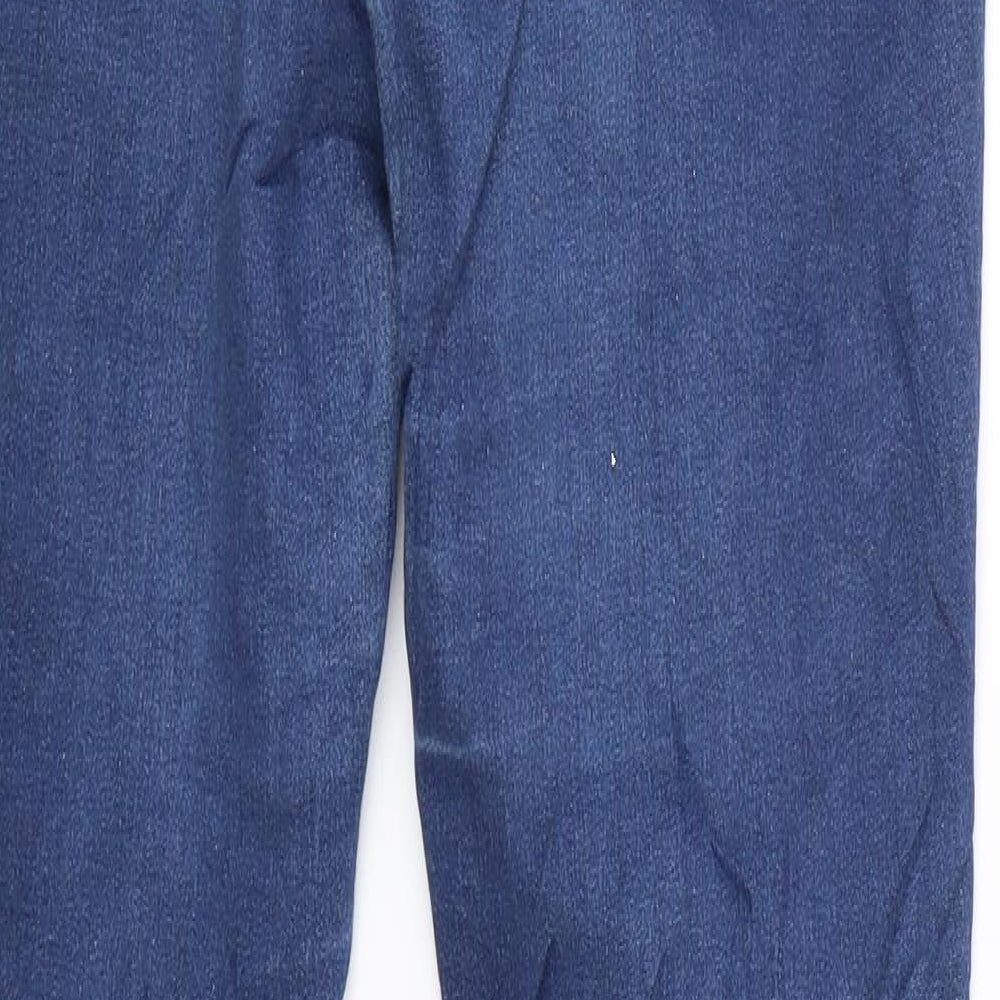 New Look Girls Blue Denim Skinny Jeans Size 13 Years - Distressed