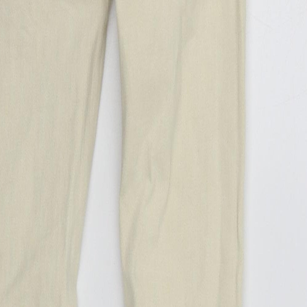 Zara Womens Beige Trousers Size 6 L30 in