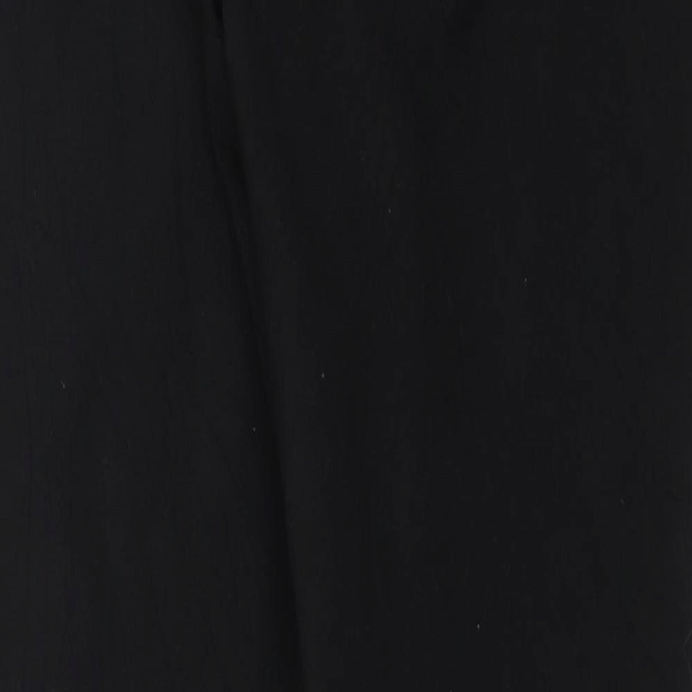 ESMARA Womens Black Carrot Leggings Size 12 L28 in