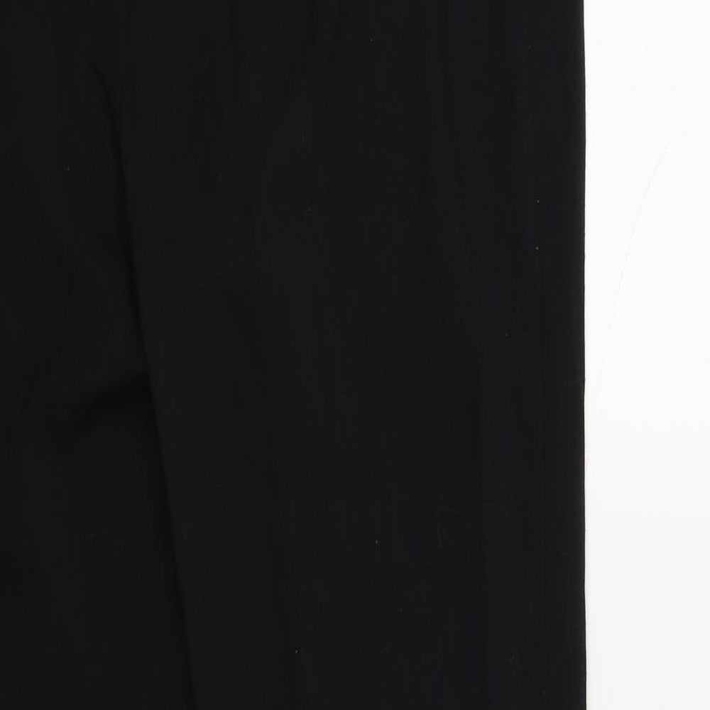 Marks and Spencer Womens Black Trousers Size 10 L27 in