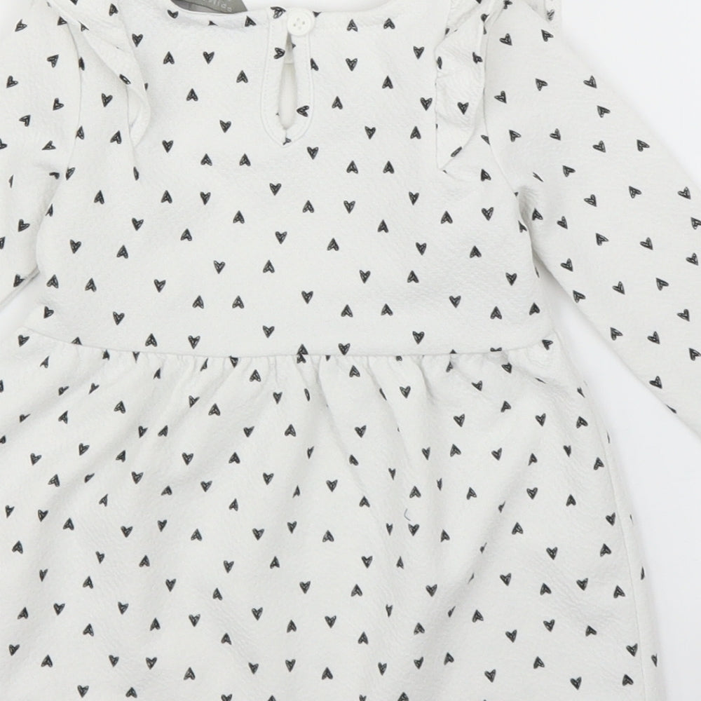 Primark Girls White A-Line Size 6-9 Months