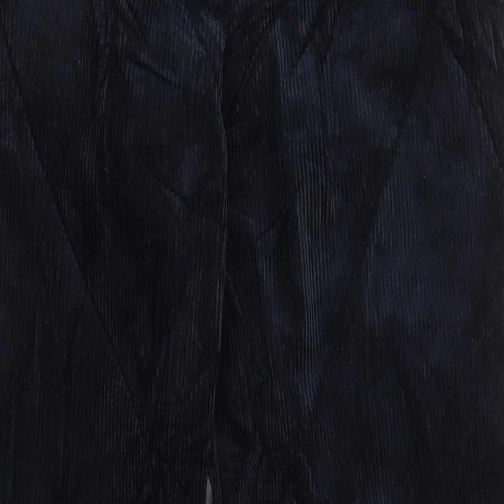 M&S Mens Blue Corduroy Cropped Jeans Size 34 in L22 in